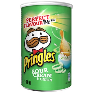 Pringles | Chips cu aroma de smantana si ceapa 70g