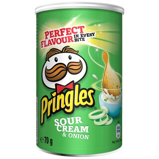 Pringles | Chips cu aroma de smantana si ceapa 70g