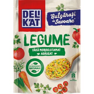 Delikat | Bulgarasi | Baza de mancare cu legume fara Monoglutamat de sodiu 200g