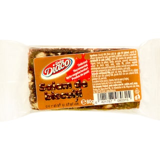 Dolce Diaco | Salam de biscuiti cu rahat si stafide 80g