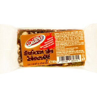 Dolce Diaco | Salam de biscuiti cu rahat si stafide 80g