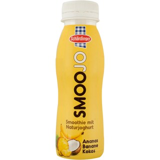 Schardinger | Iaurt smoothie cu ananas, banane si cocos 250ml