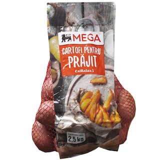 MEGA | Cartofi pentru prajit 2.5kg
