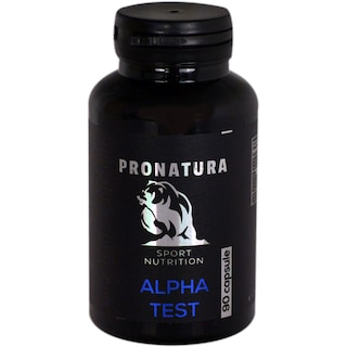 Pro Natura | Supliment alimentar Alpha Test, 90 capsule