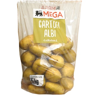 Cartofi albi, import  5kg