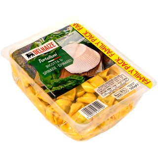 Delhaize | Tortelloni cu ricotta si spanac 500g