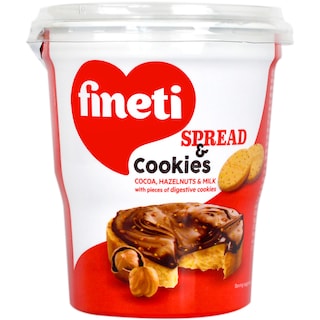 Fineti | Crema tartinabila Spread & Cookies 370g
