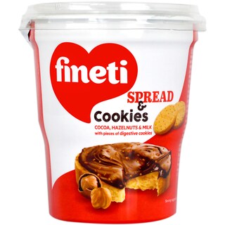 Fineti | Crema tartinabila Spread & Cookies 370g