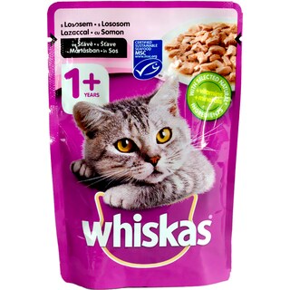 Whiskas | Hrana pentru pisici cu somon 100g