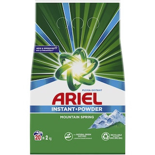 Ariel | Detergent Mountain Spring 20 spalari 2kg