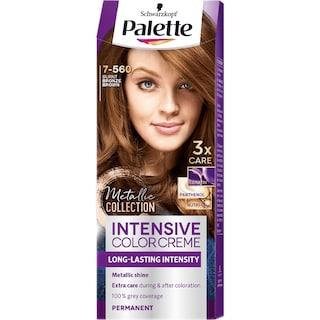 Palette | Intensive Color Creme | Vopsea pentur par 7-560 saten bronzat