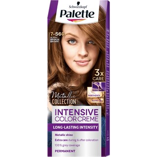 Palette | Intensive Color Creme | Vopsea pentur par 7-560 saten bronzat