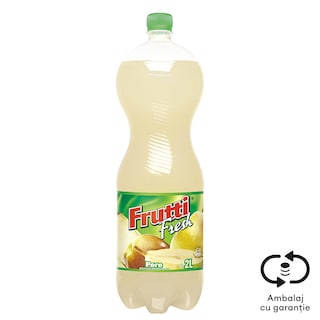 Frutti Fresh | Bautura racoritoare carbogazoasa cu suc de pere 2L