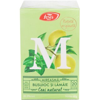 Fares | Ceai de busuioc si lamaie 40g