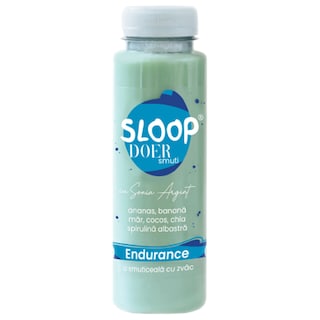 Sloop | Smuti Endurance cu cocos, ananas, chia si spirulina 250ml