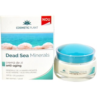 Dead Sea Minerals | Crema de zi anti-aging cu minerale de la Marea Moarta SPF15 50ml