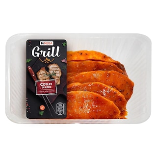 Mega Grill | Cotlet de porc fara os, feliat, marinat