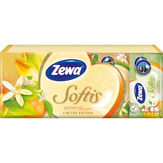 Zewa | Softis | Batiste nazale Softis, 4 straturi pachet 10 servetele, diverse sortimente