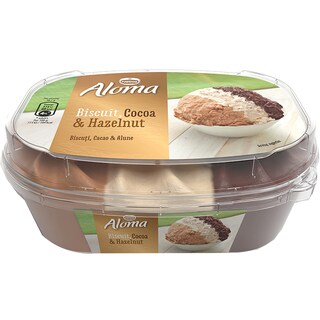 Aloma | Inghetata cu biscuiti, cacao si alune 433g