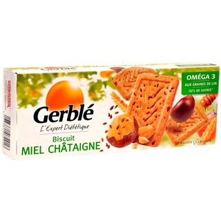 Gerble | Biscuiti cu miere si castane 200g