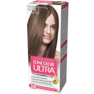 Loncolor | Ultra | Vopsea pentru par 7.10 Blond bej cenusiu
