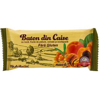Nutribon | Baton cu caise si nuci 40g