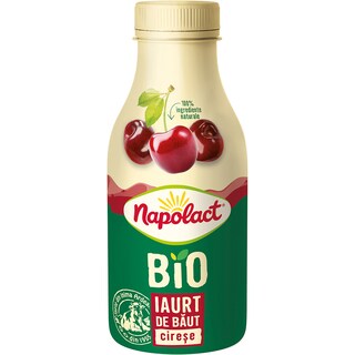 Napolact Bio | Iaurt de baut cu cirese 230ml