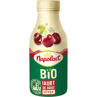 Napolact Bio | Iaurt de baut cu cirese 230ml