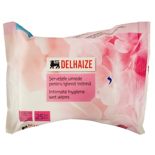 Delhaize | Servetele intime 25 bucati