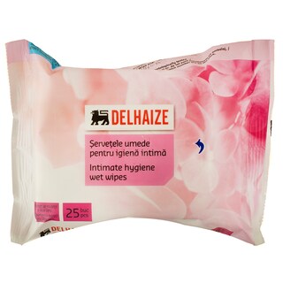 Delhaize | Servetele intime 25 bucati
