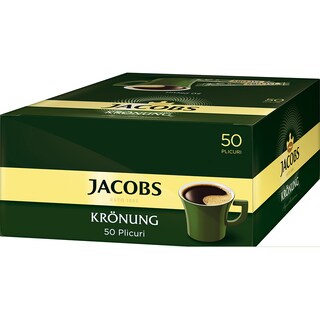 Jacobs | Kronung | Cafea instant solubila 50 plicuri 90g