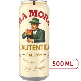 Birra Moretti | Bere blonda premium pasteurizata 500ml