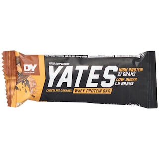 Yates | Baton proteic stratificat cu ciocolata si caramel 60g