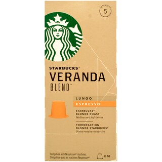 Starbucks | Cafea Veranda blend Espresso Lungo 10 capsule 10x5.5g