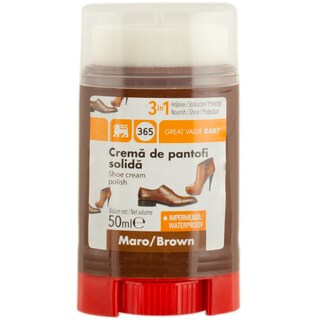 365 | Crema pentru pantofi maro solida 50g