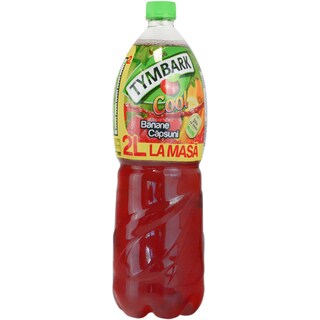Tymbark | Cool | Bautura racoritoare necarbogazoasa cu aroma de banane si capsune 2L