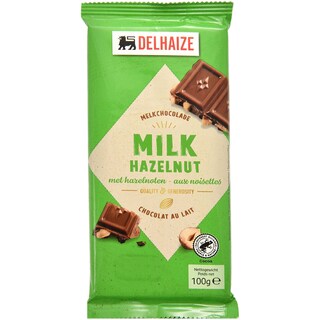 Delhaize | Ciocolata cu lapte si alune 100g