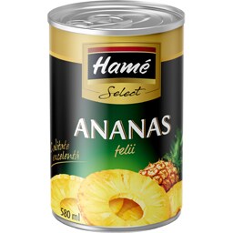 Ananas felii in sirop 565g