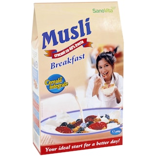Sano Vita | Musli cu 40% fructe  400g