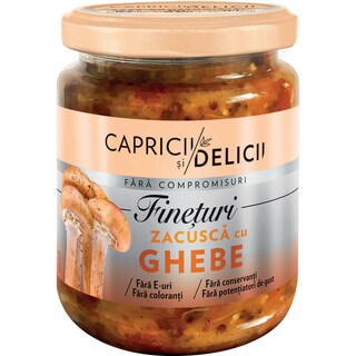 Capricii si Delicii | Zacusca cu ghebe 250g