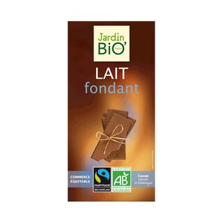 Jardin Bio' | Ciocolata amaruie cu lapte 100g