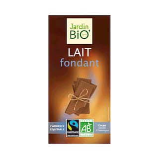 Jardin Bio' | Ciocolata amaruie cu lapte 100g
