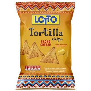 Lotto | Tortilla chips cu gust de branza 85g