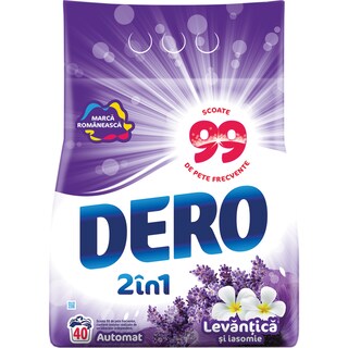 Dero | 2in1 | Detergent automat Levantica si iasomie 4kg