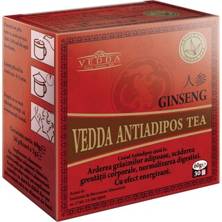 Vedda | Ceai antiadipos cu ginseng 60g
