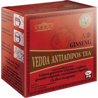 Vedda | Ceai antiadipos cu ginseng 60g