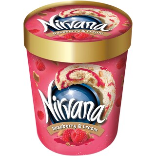 Nirvana | Inghetata cu zmeura si mascarpone 340g
