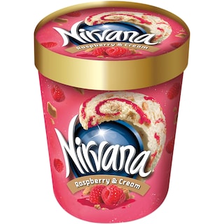 Nirvana | Inghetata cu zmeura si mascarpone 340g