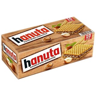 Hanuta | Napolitane cu crema de alune 220g