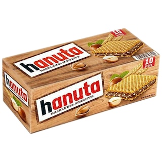 Hanuta | Napolitane cu crema de alune 220g